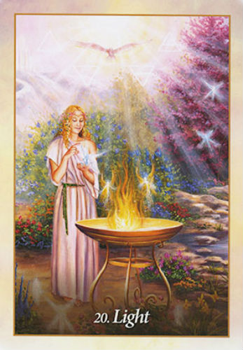 Oracle Of The Angels kortos Blue Angel