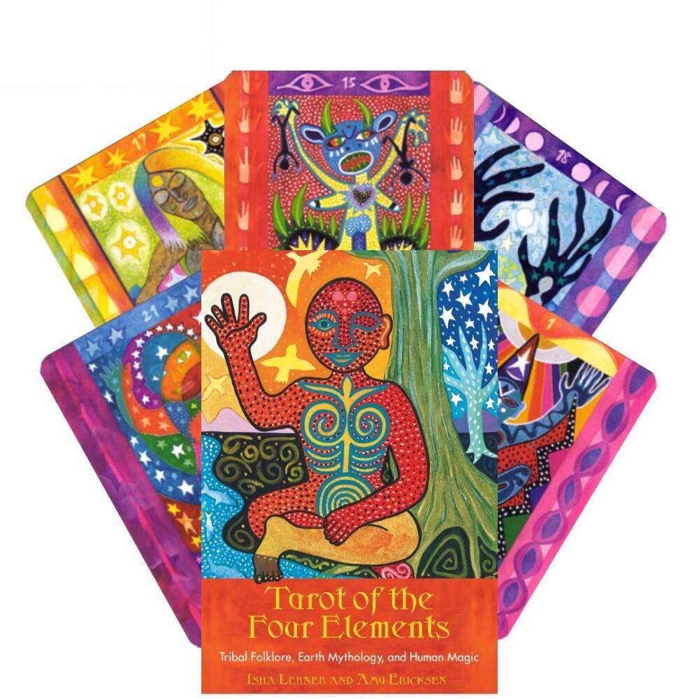 Tarot Of The Four Elements kortos Bear and Company