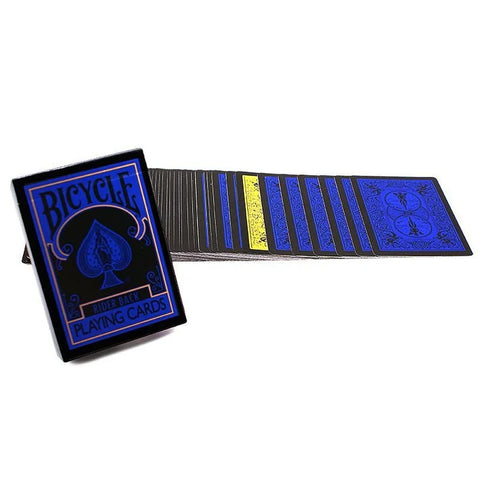 Bicycle Rider Back Reverse kortos (mėlynos ir juodos sp.)