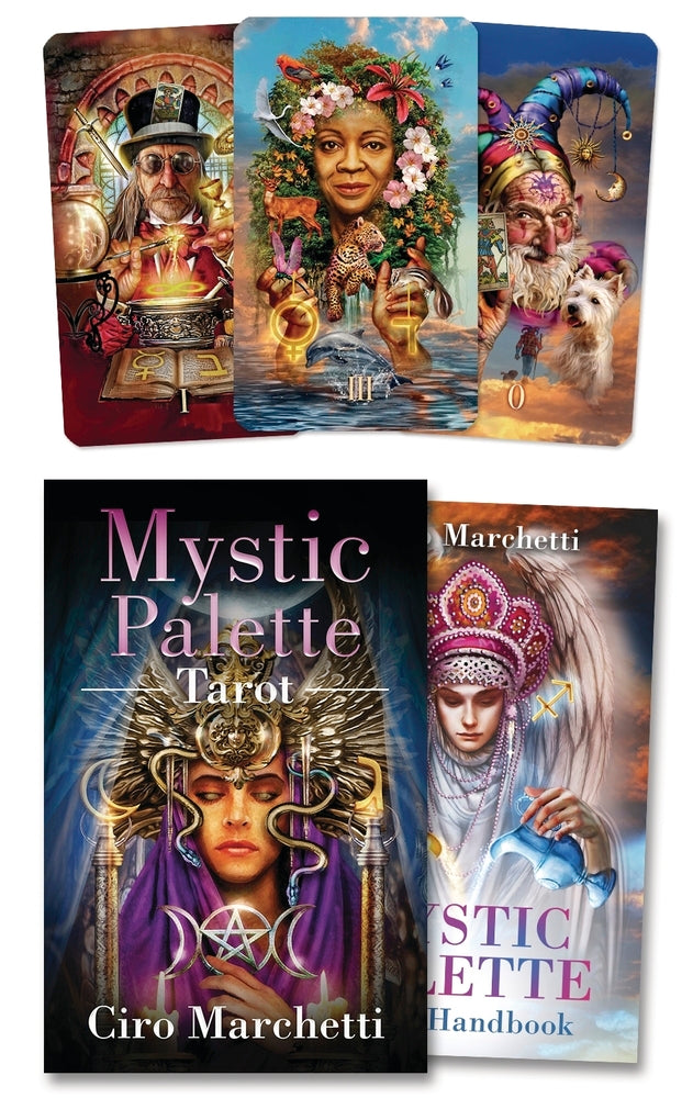 Mystic Palette Taro rinkinys Kortos Llewellyn