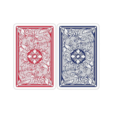 Copag Legacy Bridge Regular index žaidimo kortos dviguba kaladė (raudona ir mėlyna)