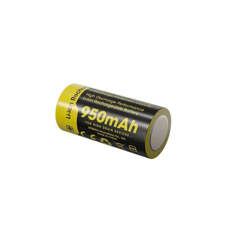 NITECORE 16340 NL169 950mAh baterija 1 vnt.