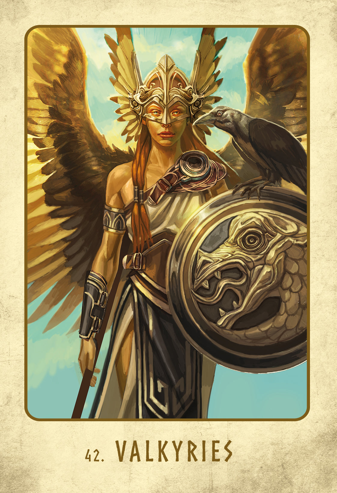 Viking Oracle Kortos Blue Angel