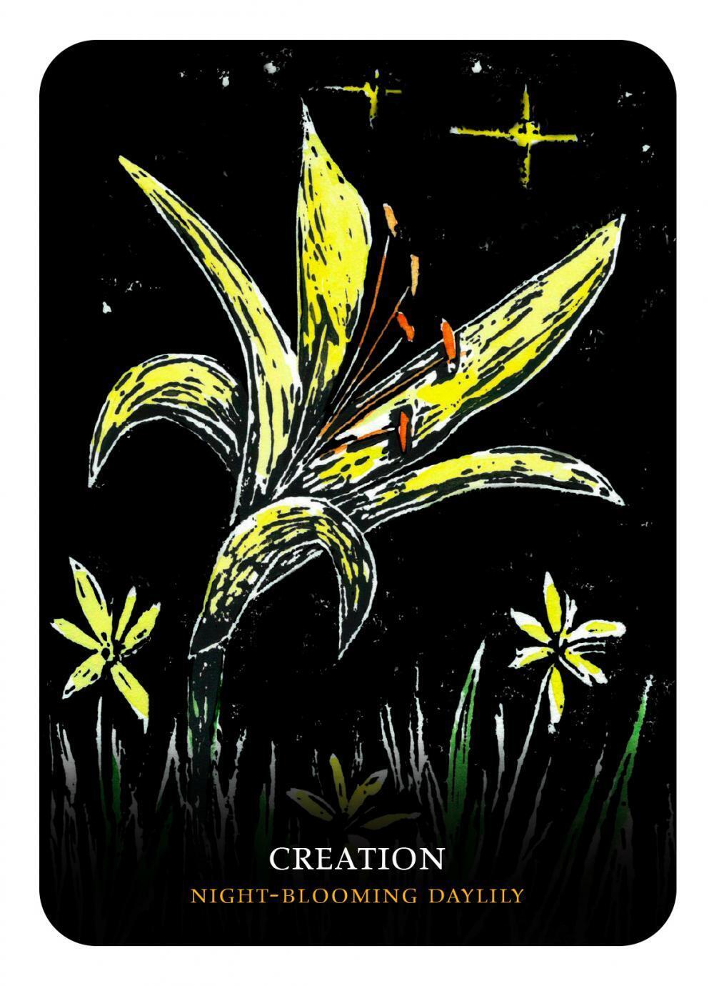 Flowers Of The Night Oracle kortos Rockpool