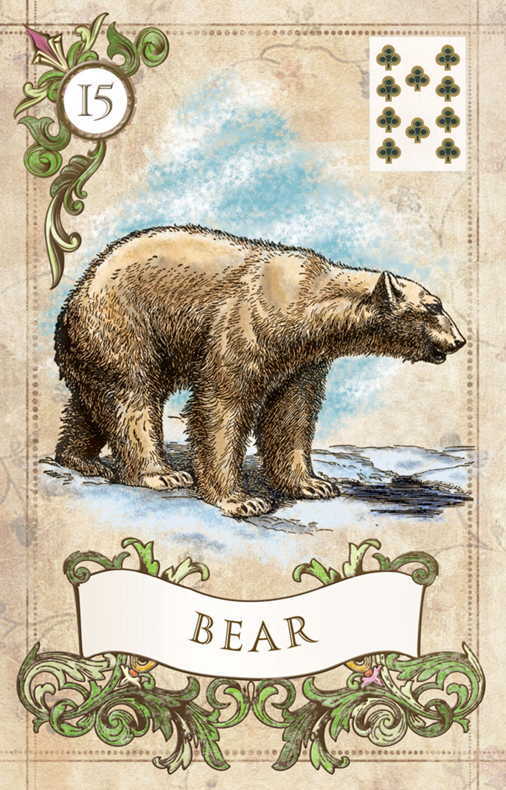 OLD STYLE LENORMAND KORTOS: senovinio žavesio kaladė tikslioms įžvalgoms