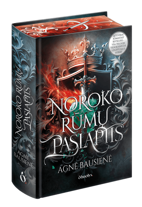 NOROKO RŪMŲ PASLAPTIS: lietuviškas romantasy bestseleris – visa trilogija vienoje knygoje + 2 slapti skyriai + spalvota puslapių briauna + autorės AUTOGRAFAS