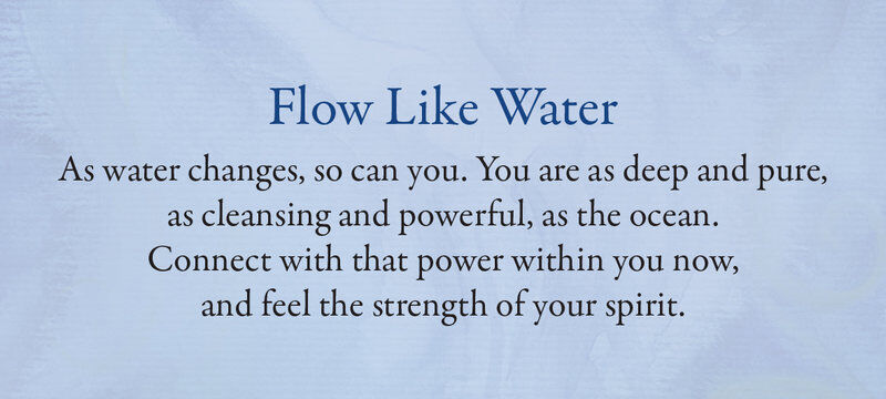 Calming Inspirations Mini Oracle kortos Blue Angel