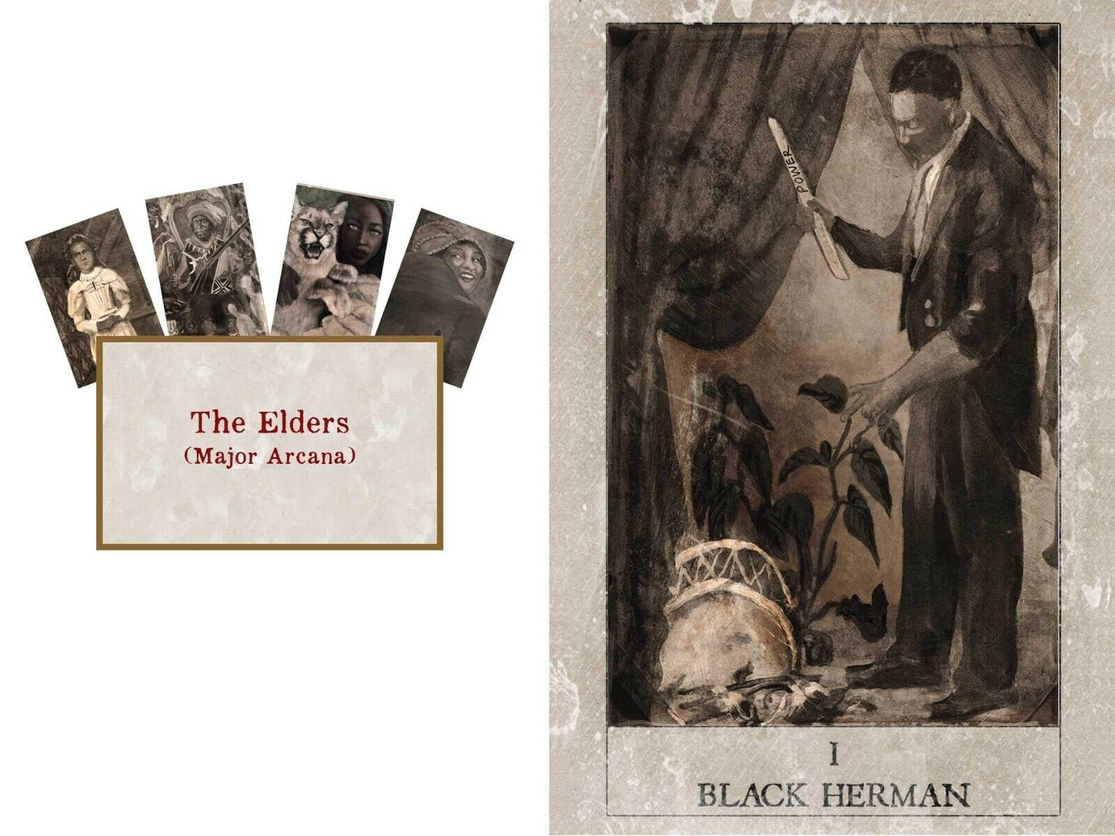 The Hoodoo Taro kortos Destiny Books
