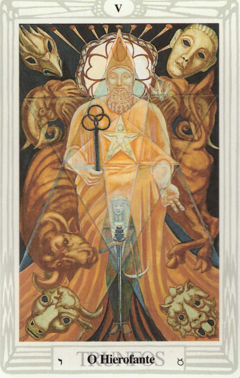 Aleister Crowley's Tarot Thoth Portugališkas leidimas - AGM