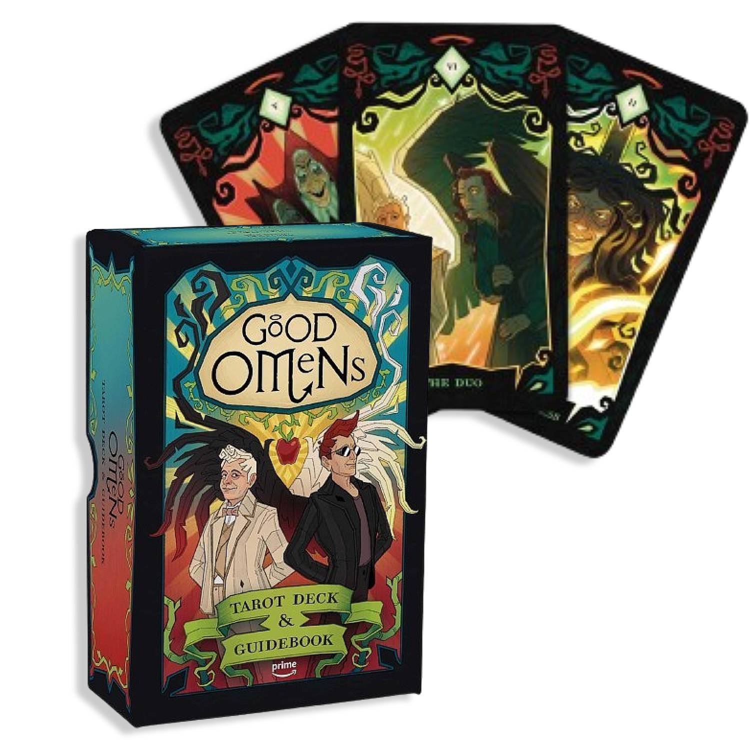 Good Omens Taro kortos ir vadovas Insight Editions