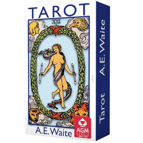 Tarot of A.E. Waite Blue Edition, Standartinis Portugališkas leidimas AGM