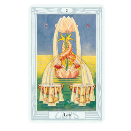 Aleister Crowley THOTH Mažos Taro kortos US Games Systems