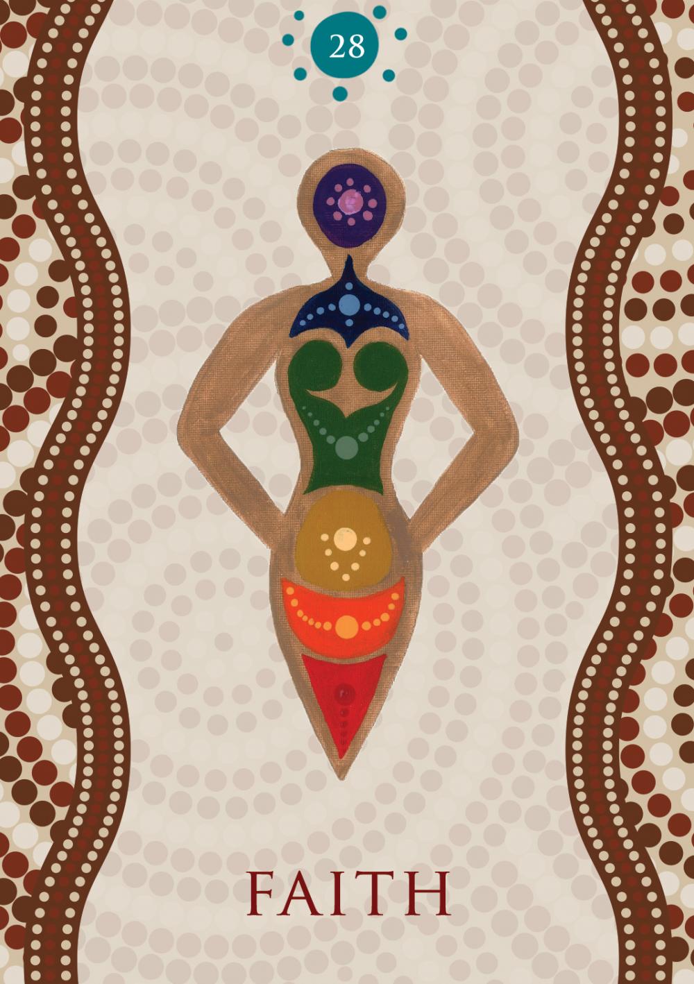 Aboriginal Healing Oracle kortos Rockpool