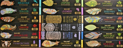 Banjara Tribal smilkalų lazdelės - Nag Champa