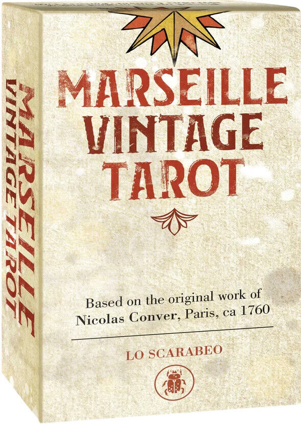 Marseille Vintage Tarot kortos Lo Scarabeo