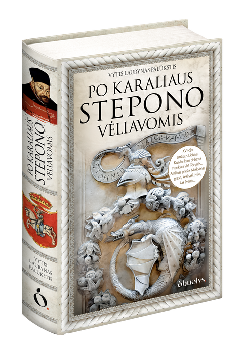 PO KARALIAUS STEPONO VĖLIAVOMIS: aistros, mūšiai, auksas ir nuodai, intrigos ir netikėti siužeto vingiai – tai istoriografine medžiaga paremtas pasakojimas apie XVI amžiaus Lietuvą