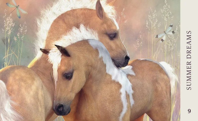 Horse Wisdom Oracle kortos Blue Angel
