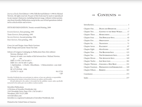 Journey of Souls knyga Llewellyn