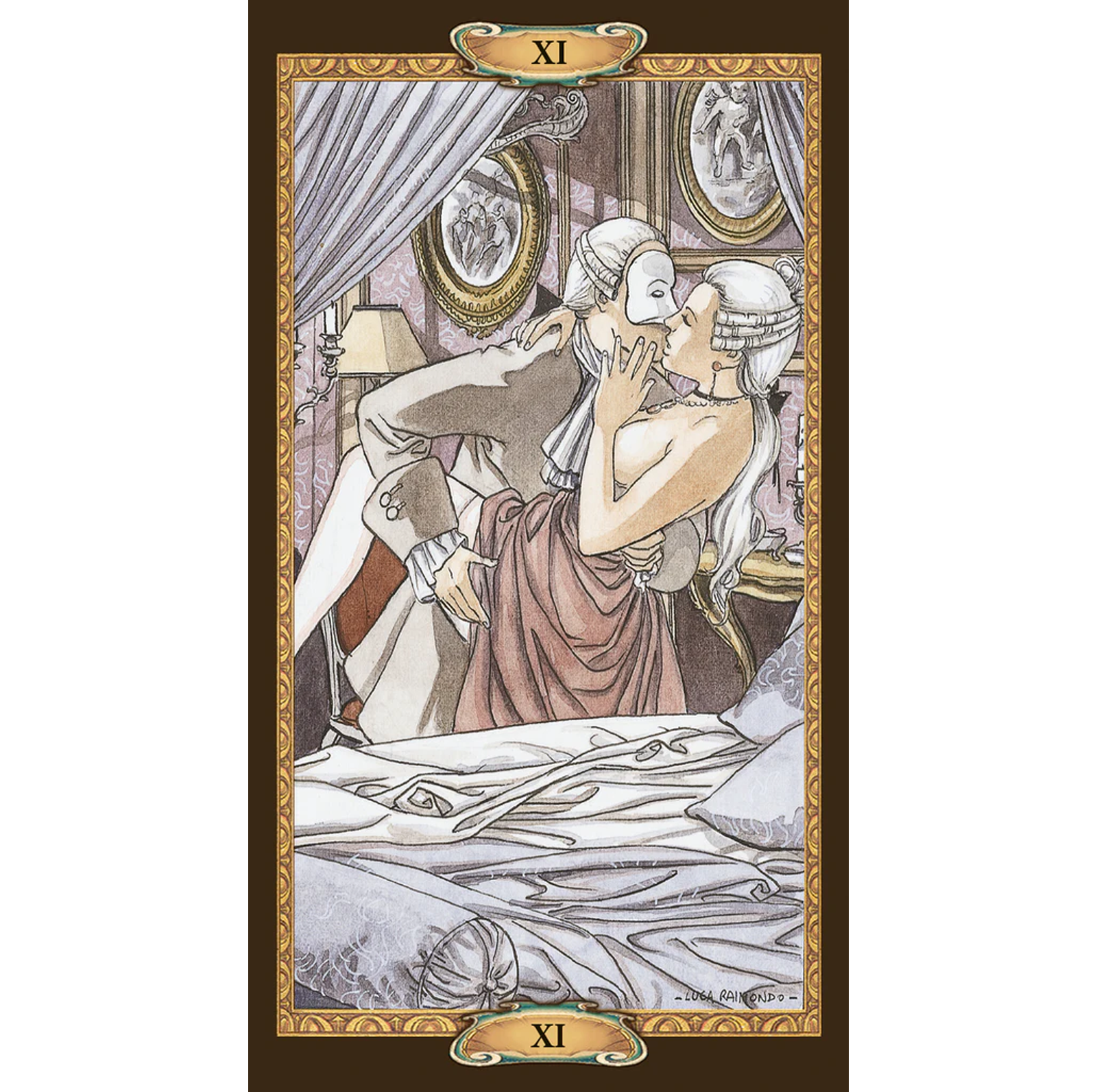 Tarot Of Casanova kortos Lo Scarabeo