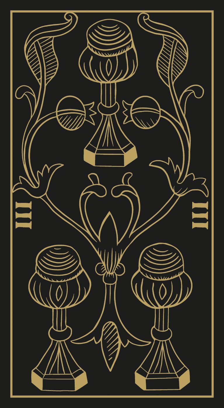 Marseille Tarot kortos aukso ir juodos sp. leidimas Lo Scarabeo