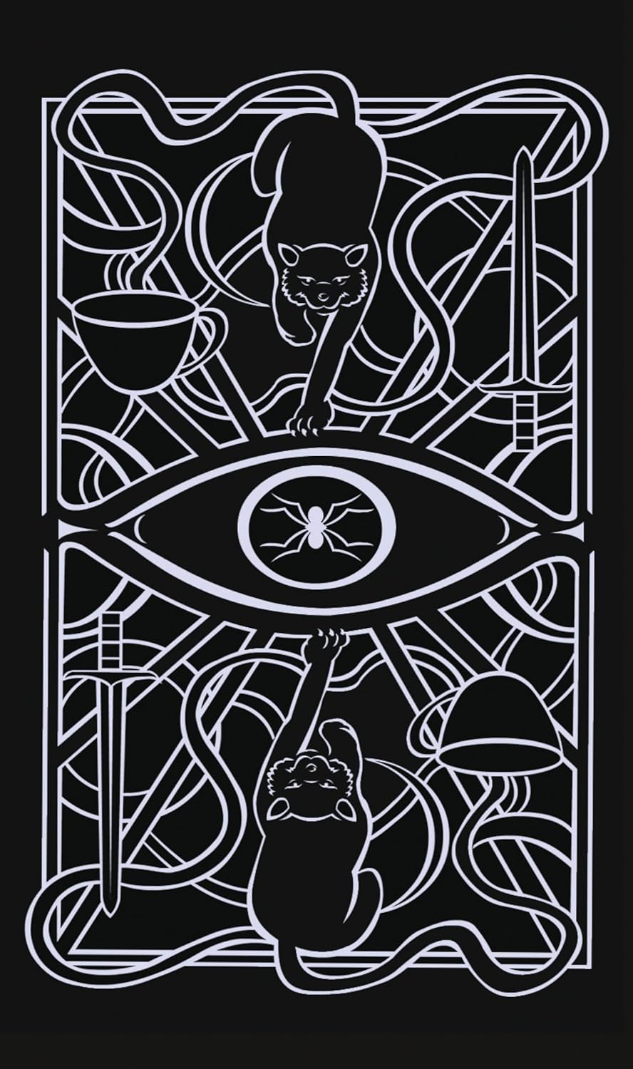 Christina Ricci's Cat Full of Spiders Taro kortos ir vadovas Insight Editions