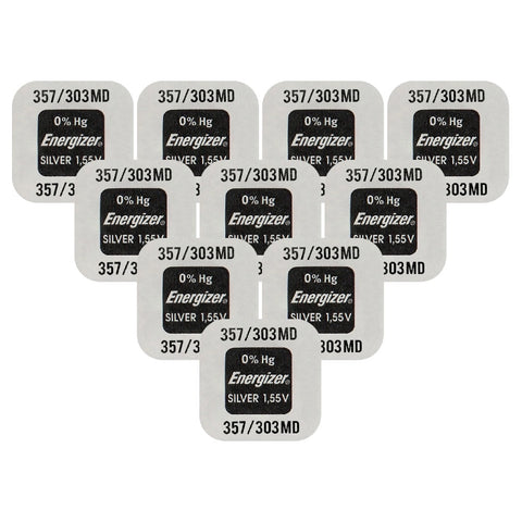 Energizer 357/303 SR44 baterijos 10 vnt.