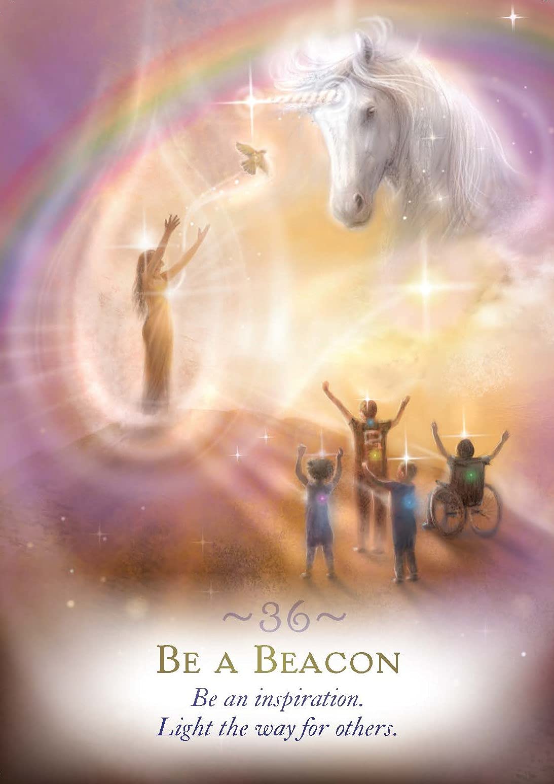 Magic of Unicorns Oracle kortos Hay House