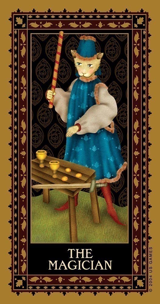 Medieval Cat Taro kortos US Games Systems