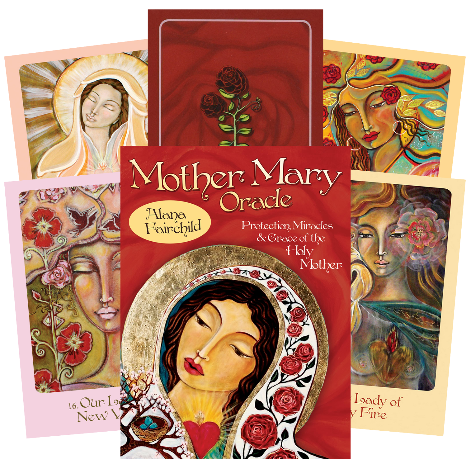 Mother Mary Oracle kortos Blue Angel