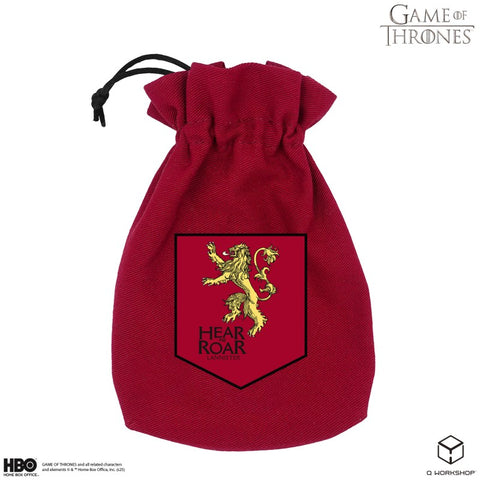 Game of Thrones. Lannister kauliukų maišelis Q-Workshop