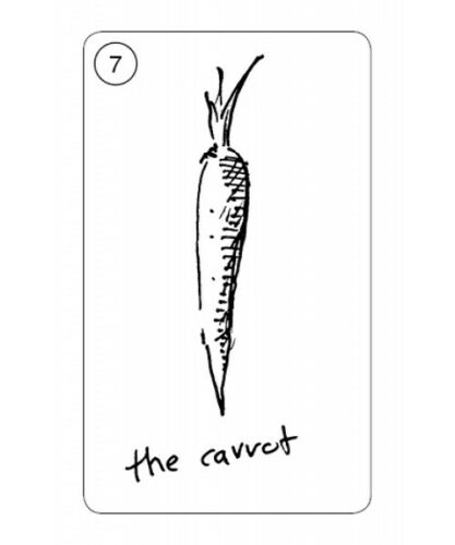 Carrot Cards Taro Kortos Schiffer Publishing