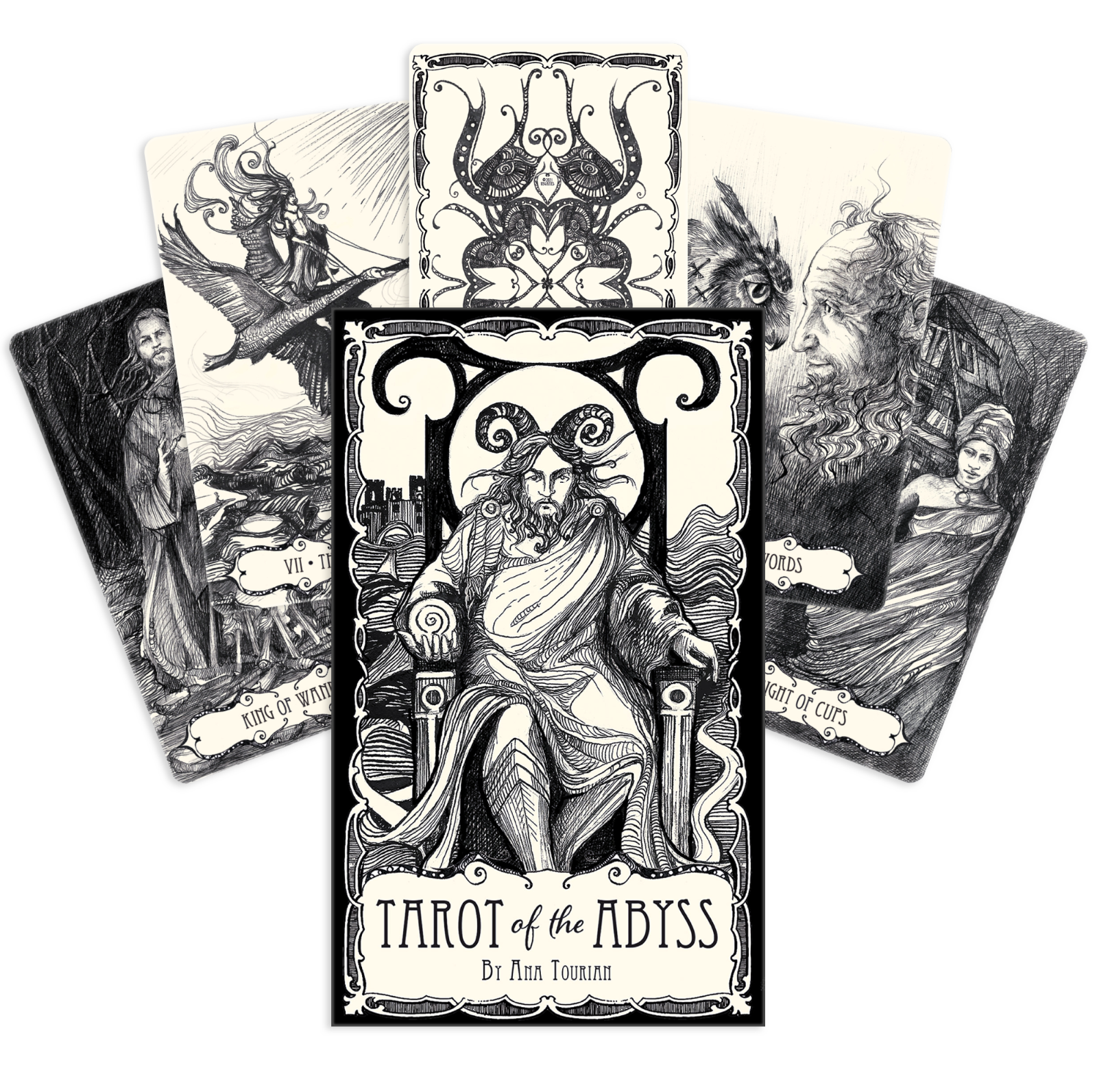 TAROT OF THE ABYSS: gili, simboliška taro kaladė sielos kelionei
