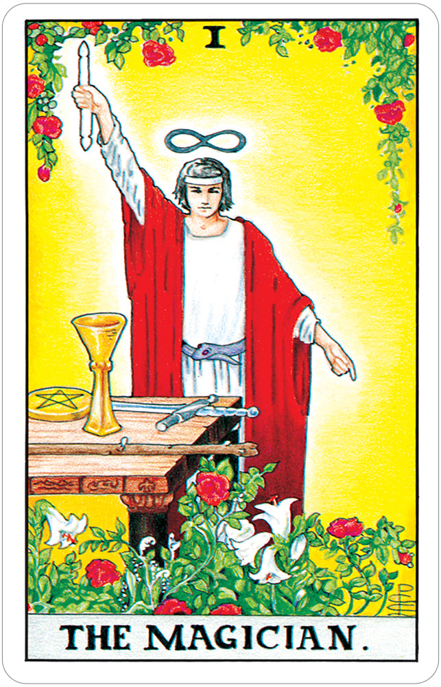 UNIVERSAL WAITE TAROT – POCKET EDITION: kompaktiška klasikinės taro kortų kaladės versija metalinėje dėžutėje