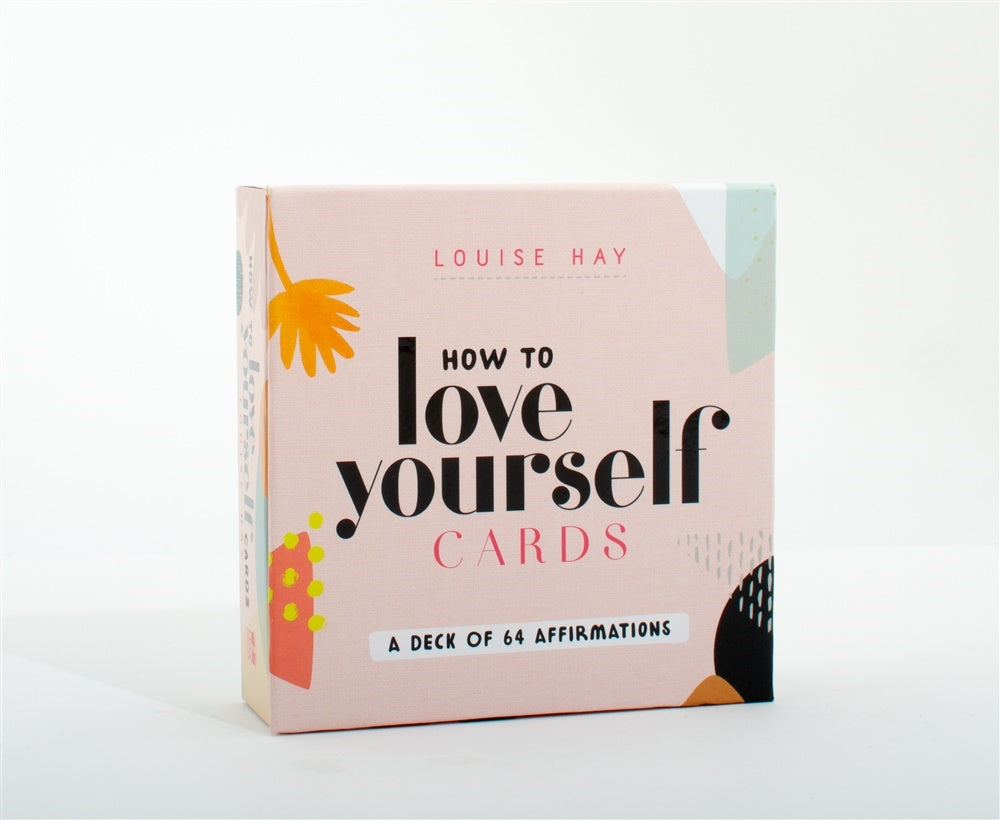 How to Love Yourself afirmacijų kortelės Hay House