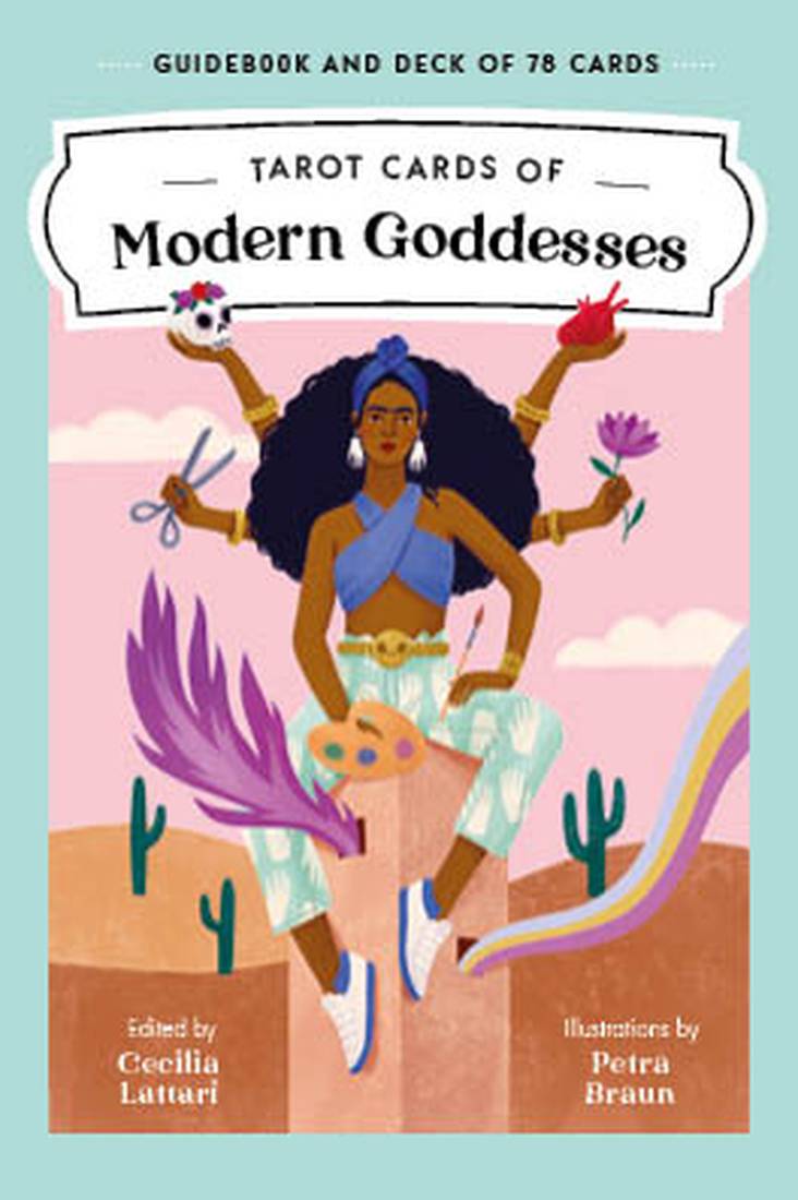 Tarot cards of Modern Goddesses kortos Rockpool