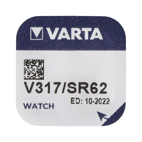 Varta V317 baterija, 1 vnt.