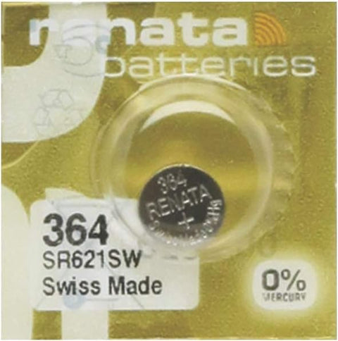 Renata 364 MP-E (SR621SW) baterijos 10 vnt.