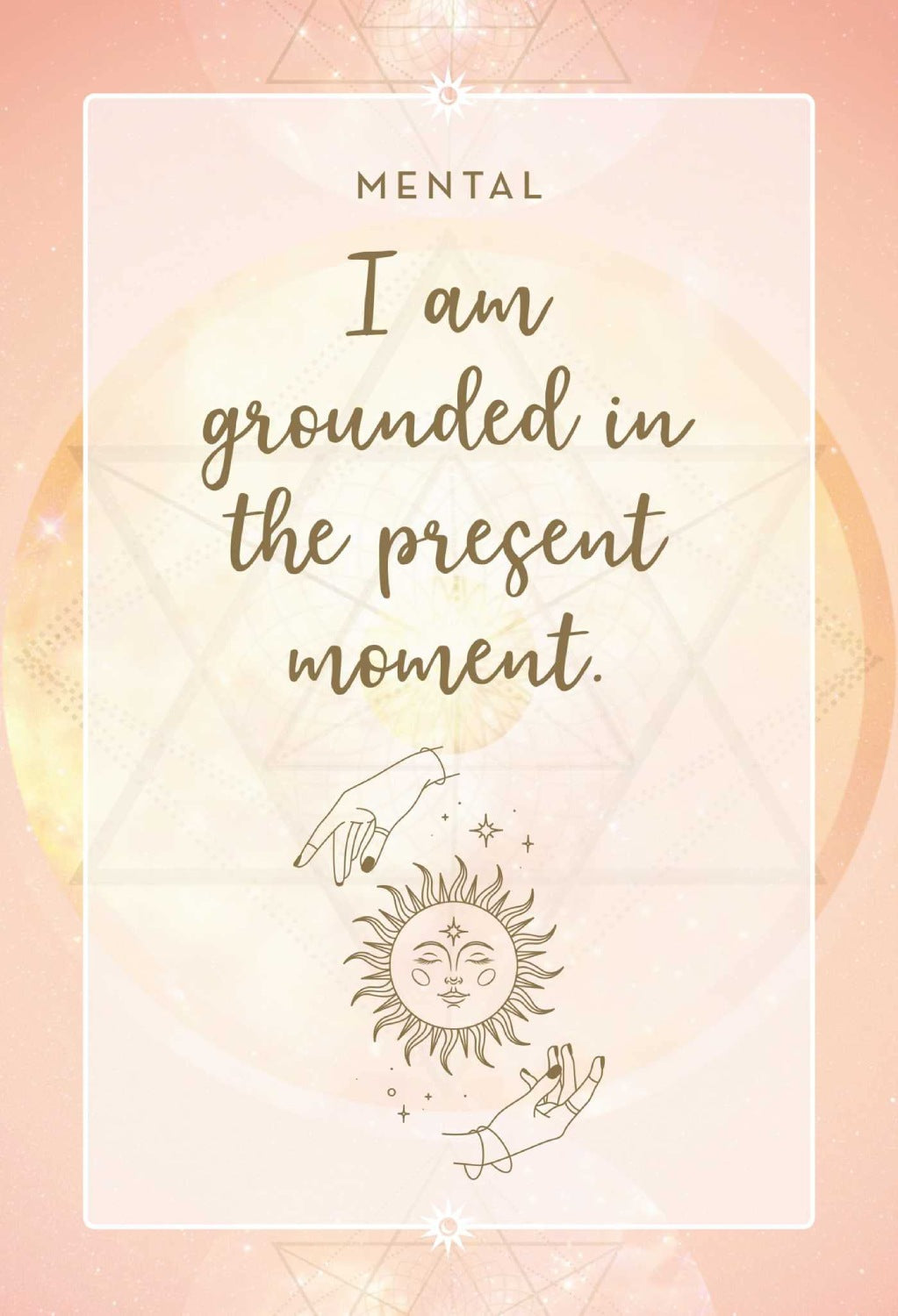 I Radiate Joy Daily Affirmation kortos Insight Editions
