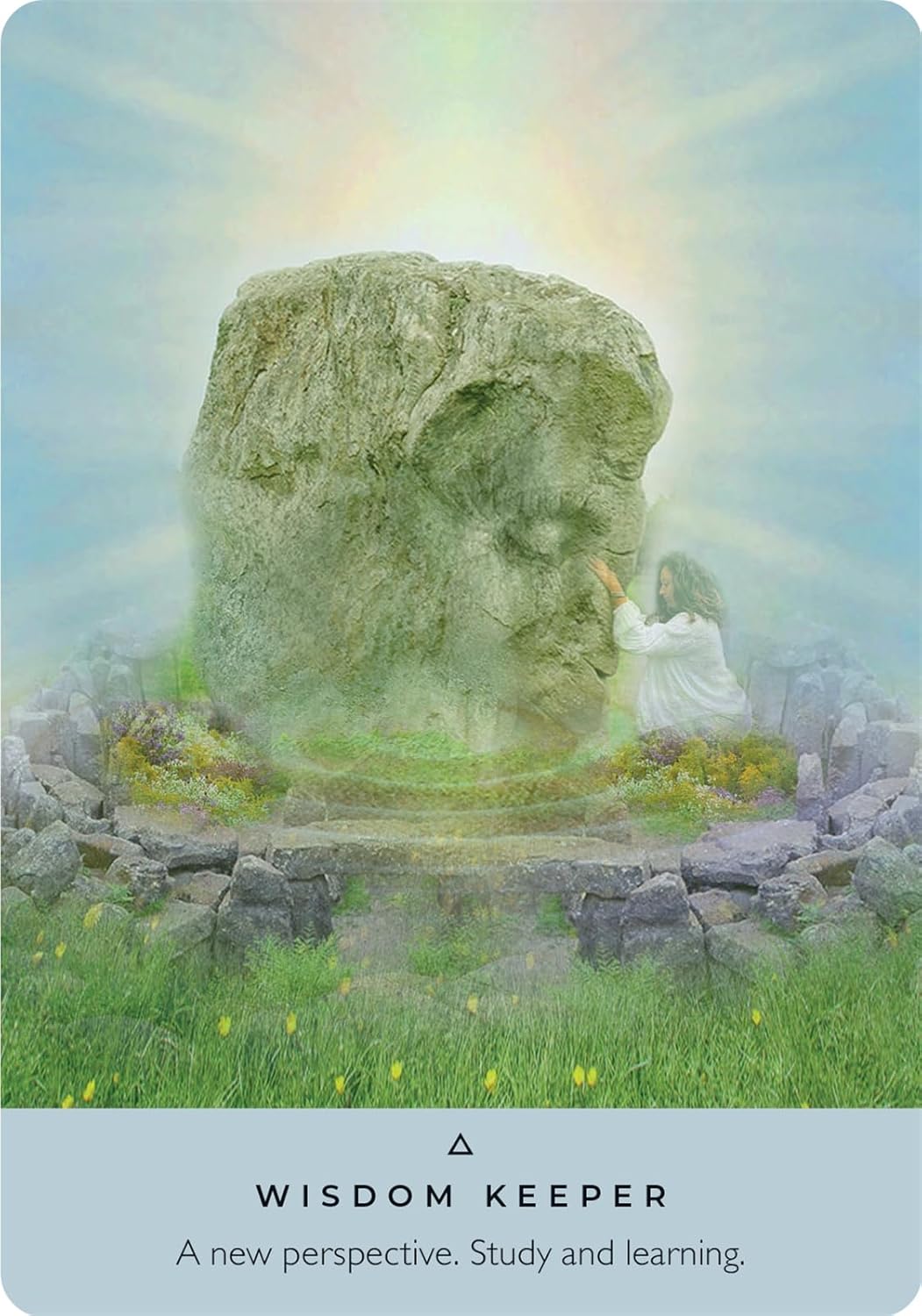 The Ancient Stones Oracle kortos Hay House