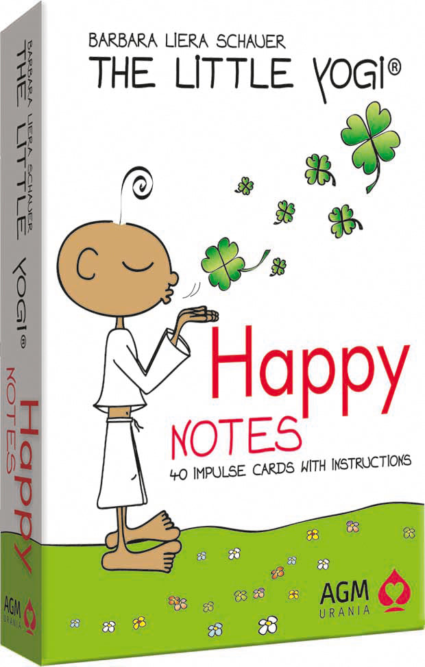 The Little Yogi Happy Notes Inspirational Kortos AGM