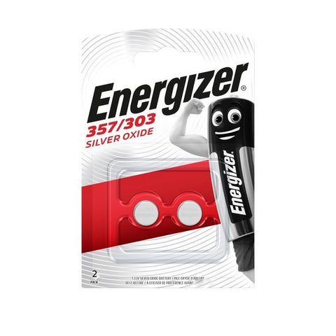 Energizer 357/303 SR44 baterijos 2 vnt.
