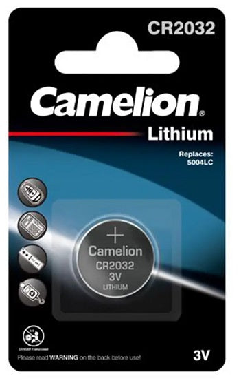 CR2032 CAMELION LITHIUM baterija 3V 1 vnt.