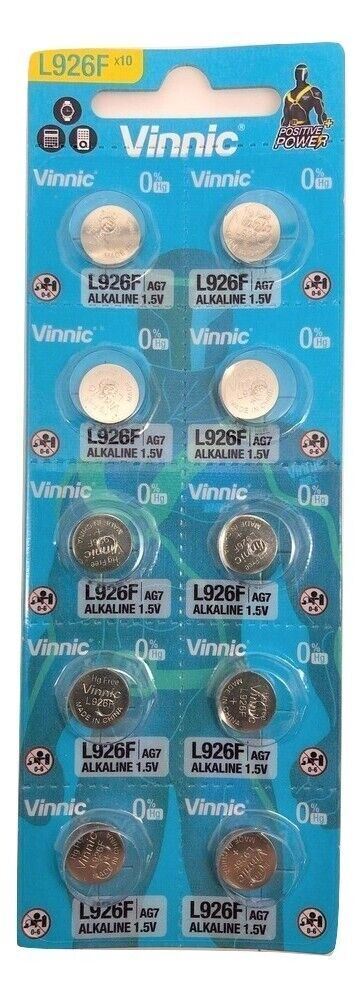 Vinnic G7 LR926 baterijos 10 vnt.