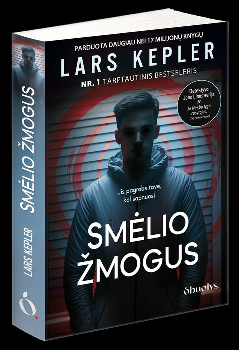 Lars Kepler SMĖLIO ŽMOGUS: jis pagrobs tave, kol sapnuosi – ketvirtasis detektyvo Jono Linos serijos romanas