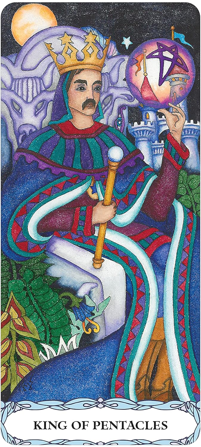 Tarot of a Moon Garden Borderless kortos US Games Systems