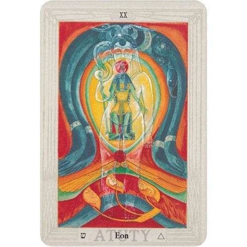 Aleister Crowley Thoth Standard Taro kortos lenkų kalba AGM