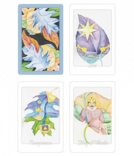 Tarot Leaves Taro Kortos Schiffer Publishing