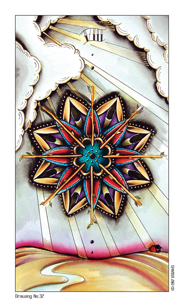 EIGHT COINS’ TATTOO TAROT: meno ir simbolių kalba iš tatuiruočių ir taro pasaulio – taro kortos + knyga