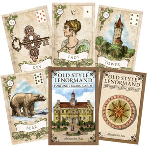 Old style lenormand kortos: senovinio žavesio kaladė tikslioms įžvalgoms