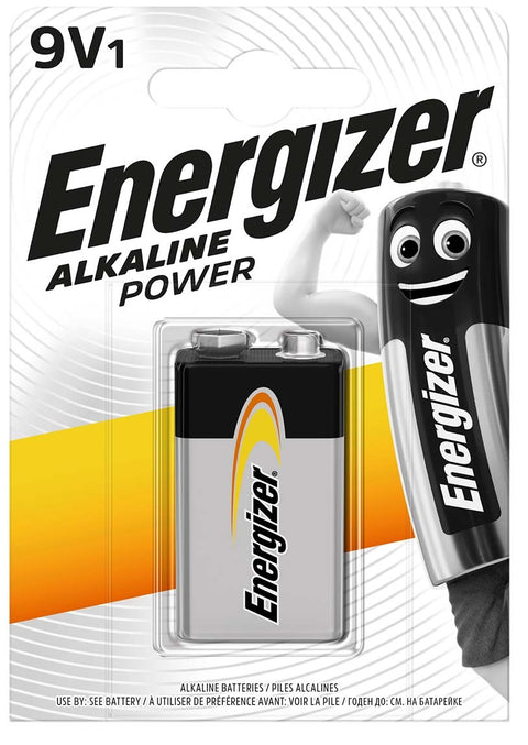 Energizer 9V Power šarminės baterijos, 1 vnt